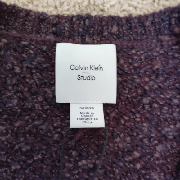 NEW Calvin Klein Studio Wool Sweater